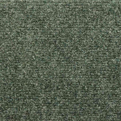 Tappetini per scale autoadesivi 15 pz 56x17x3 cm verdi semicircolari - homemem39