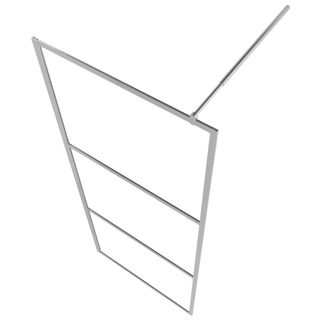 Parete per Doccia Walk-in in Vetro Trasparente ESG 80x195 cm | homemem39