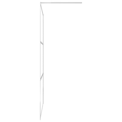 Parete per Doccia Walk-in in Vetro Trasparente ESG 80x195 cm - homemem39