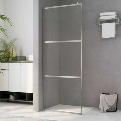 Parete per Doccia Walk-in in Vetro ESG Trasparente 115x195 cm | homemem39