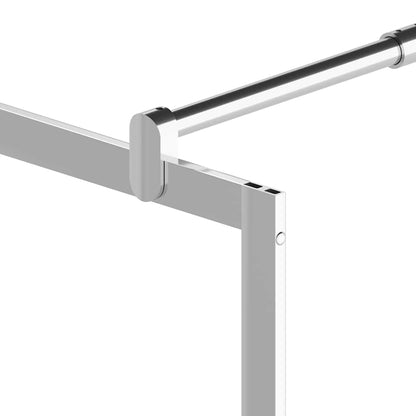 Parete per Doccia Walk-in Vetro Semi Smerigliato ESG 115x195 cm | homemem39