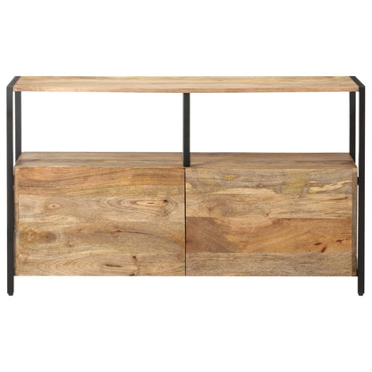 Credenza 110x35x65 cm in Legno Massello di Mango