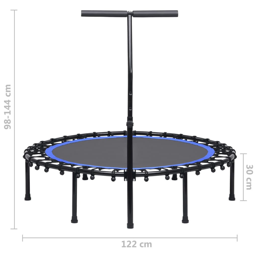 Trampolino da Fitness con Manico 122 cm | homemem39