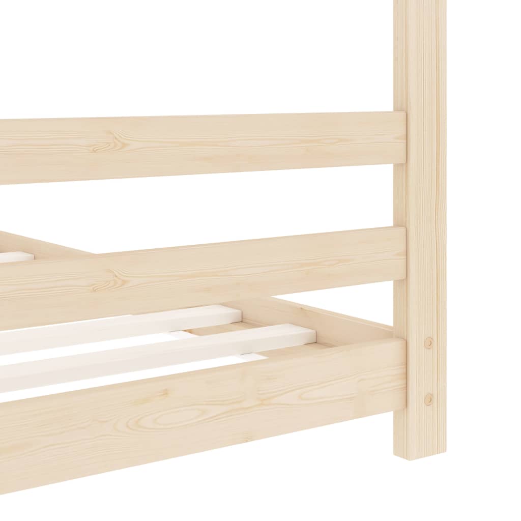 Giroletto per Bambini in Legno Massello di Pino 70x140 cm | homemem39