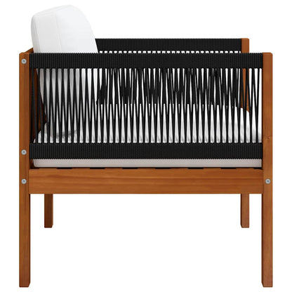 Stackable Outdoor Chairs 6 pcs Gray in Polyrattan