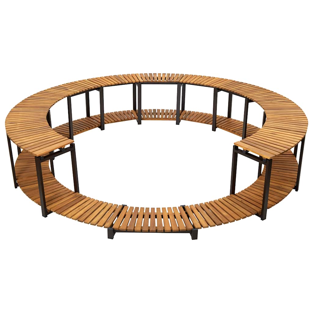 Bordo per Spa 273x53 cm in Legno Massello d'Acacia - homemem39