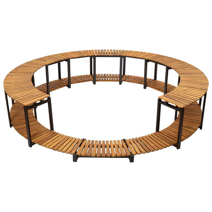 Bordo per Spa 273x53 cm in Legno Massello d'Acacia - homemem39
