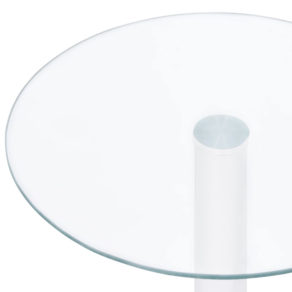Tavolino da Salotto Trasparente 40 cm in Vetro Temperato | homemem39