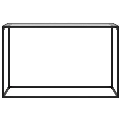 Tavolo Consolle Trasparente 120x35x75 cm in Vetro Temperato - homemem39