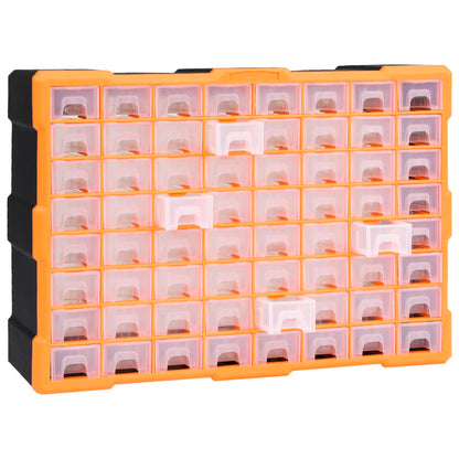 Mobile Contenitore con 64 Cassetti 52x16x37,5 cm