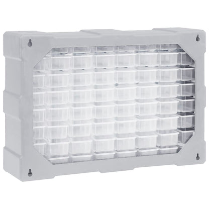 Mobile Contenitore con 64 Cassetti 52x16x37,5 cm - homemem39