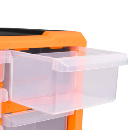 Mobili Contenitori con 12 Cassetti 2 pz 26,5x16x26 cm | homemem39