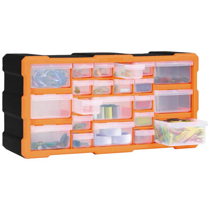 Mobile Contenitore con 22 Cassetti 49x16x25,5 cm - homemem39