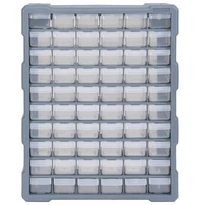 Mobile Contenitore con 60 Cassetti 38x16x47,5 cm | homemem39