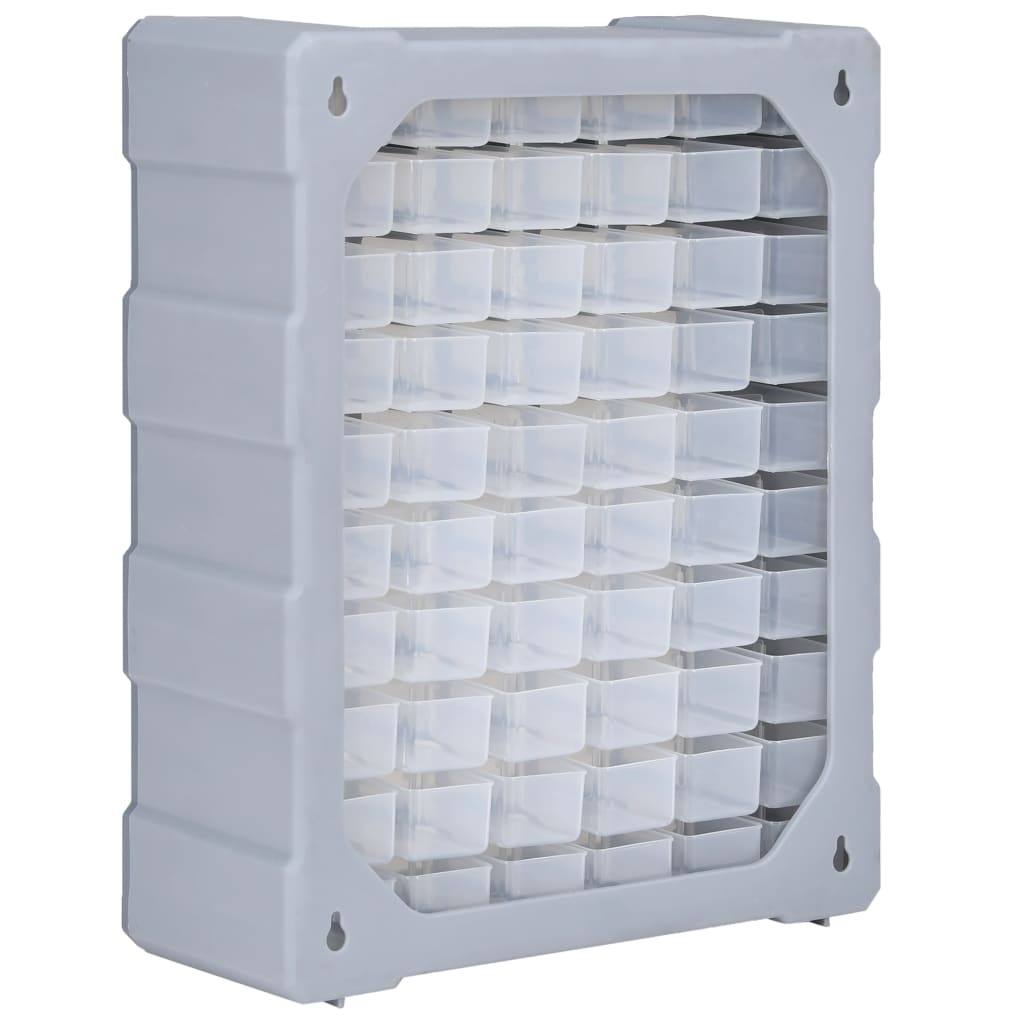 Mobile Contenitore con 60 Cassetti 38x16x47,5 cm | homemem39
