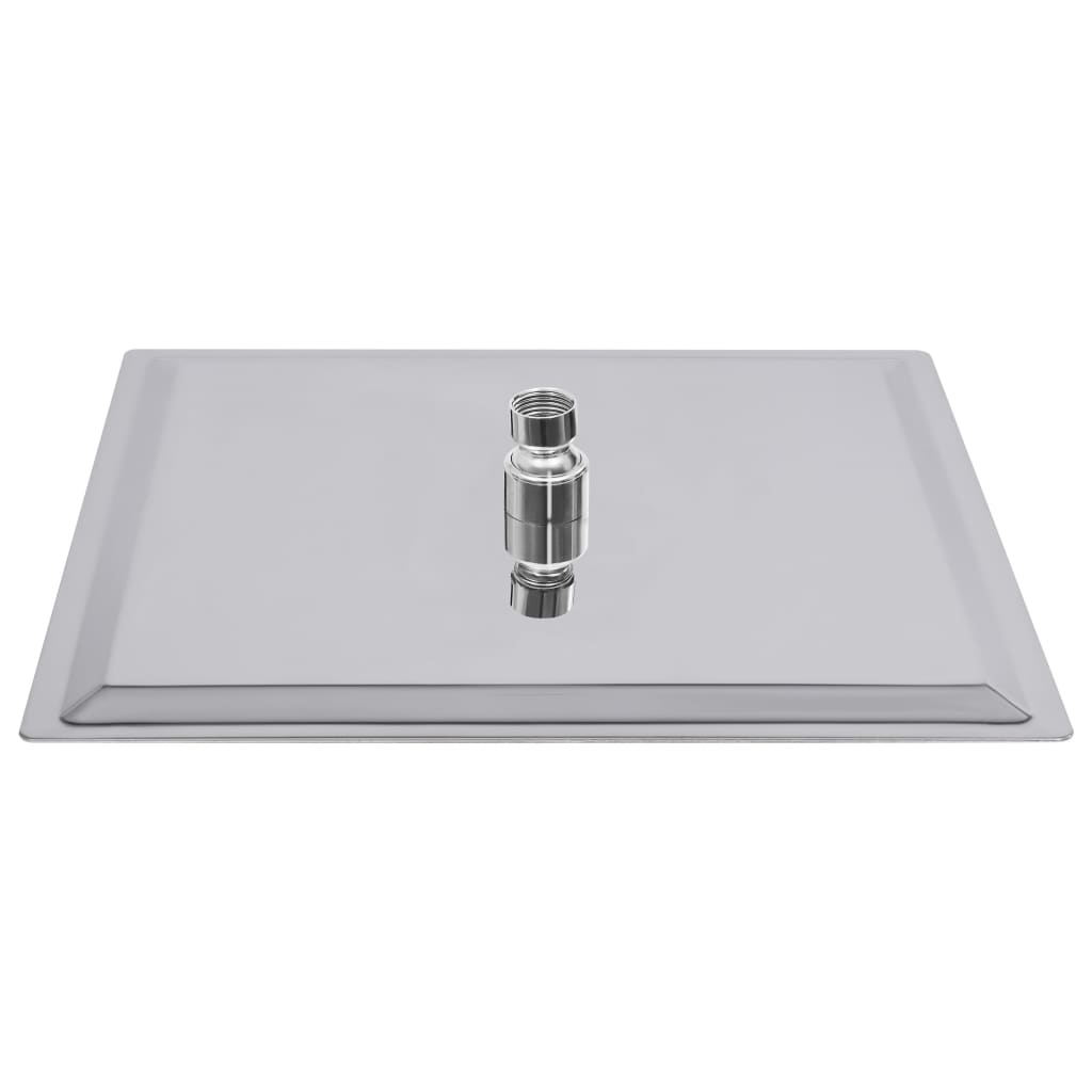 Testa Doccia a Pioggia in Acciaio Inox 304 30x30cm Quadrata - homemem39