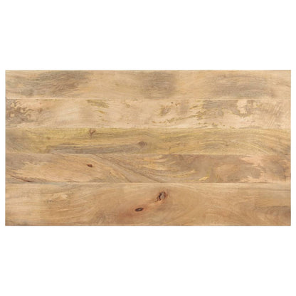 Tavolino da Salotto 110x60x35 cm in Legno Massello di Mango | homemem39
