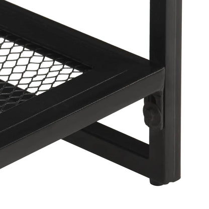 Tavolino da Salotto 110x60x35 cm in Legno Massello di Mango