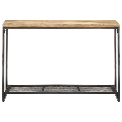 Tavolo Consolle 110x35x75 cm in Legno Massello di Mango - homemem39