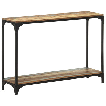 Tavolo Consolle 110x30x75 cm in Legno Massello di Recupero - homemem39
