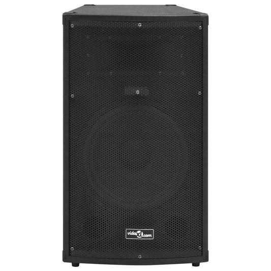 Altoparlante da Palco Hifi Professionale Passivo 1000 W Nero - homemem39