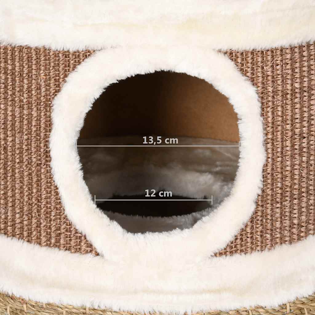 Tiragraffi a Forma di Barile 60 cm in Giunco | homemem39