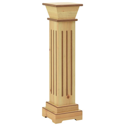 Piedistallo per Piante Quadrato Classico Legno 17x17x66 cm MDF - homemem39