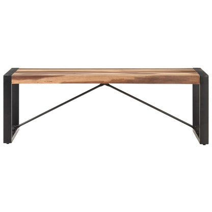 Tavolino da Salotto 120x60x40cm in Legno Massello | homemem39