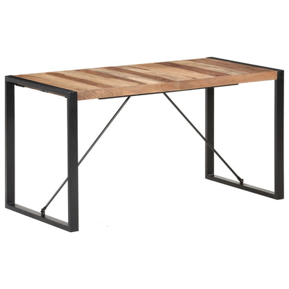 Tavolo da Pranzo 140x70x75 cm in Legno Massello | homemem39