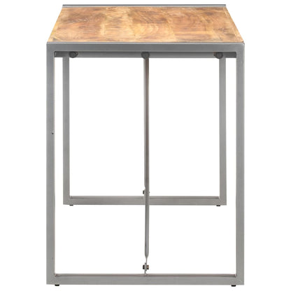 Tavolo da Pranzo 120x60x75 cm in Legno Massello di Mango Grezzo | homemem39