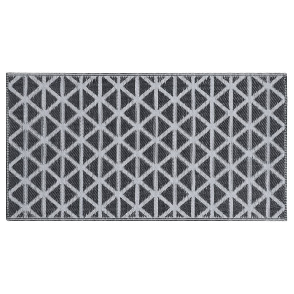 Tappeto da Esterni ARAKIL Nero 120x180 cm in PP | homemem39
