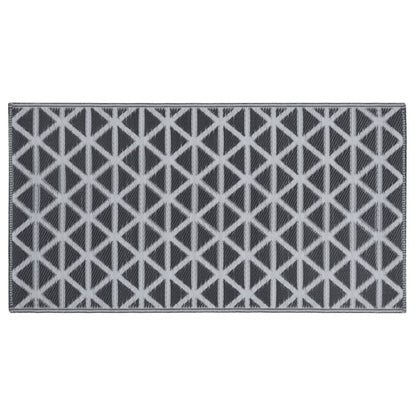 Tappeto da Esterni ARAKIL Nero 120x180 cm in PP | homemem39