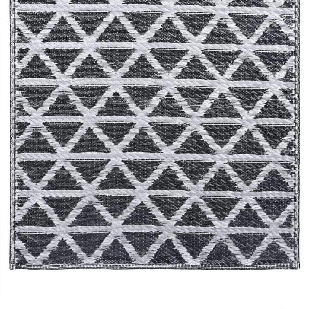 Tappeto da Esterni ARAKIL Nero 160x230 cm in PP | homemem39