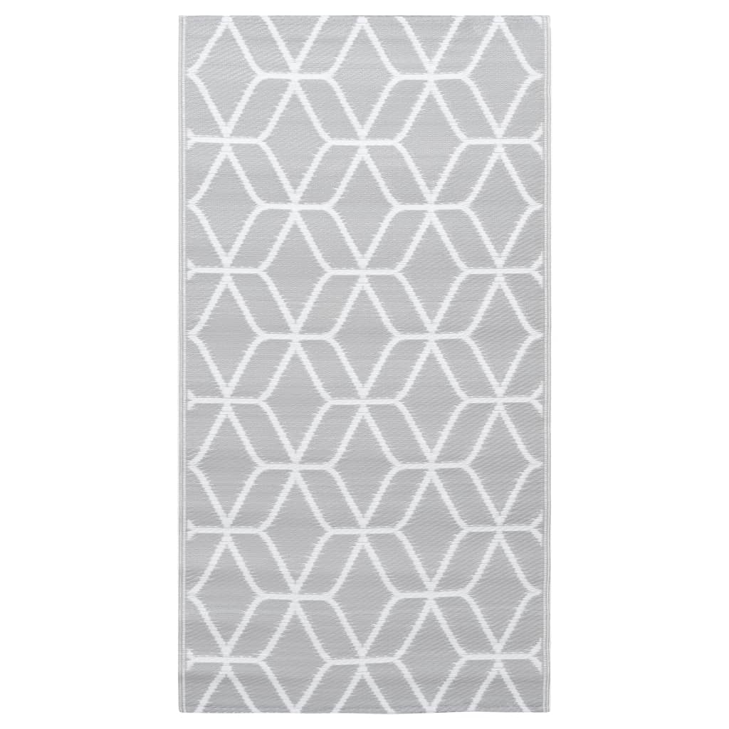 Tappeto da Esterni Grigio 80x150 cm in PP - homemem39