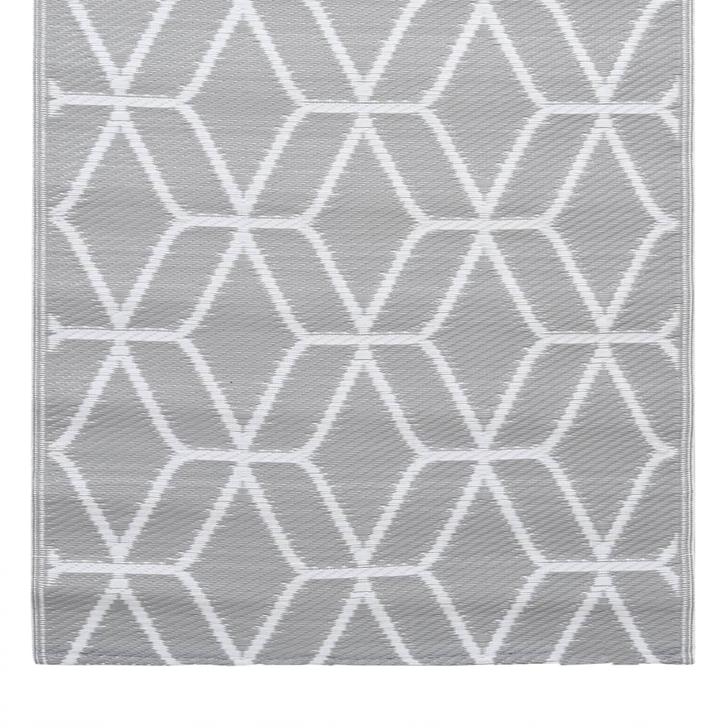 Tappeto da Esterni Grigio 80x150 cm in PP - homemem39