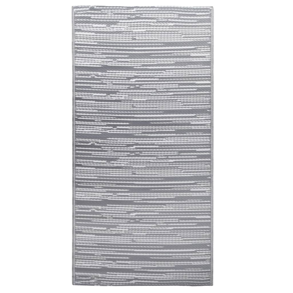 Tappeto da Esterni ARAKIL Grigio 120x180 cm in PP | homemem39