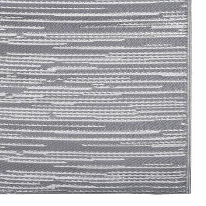 Tappeto da Esterni ARAKIL Grigio 120x180 cm in PP | homemem39