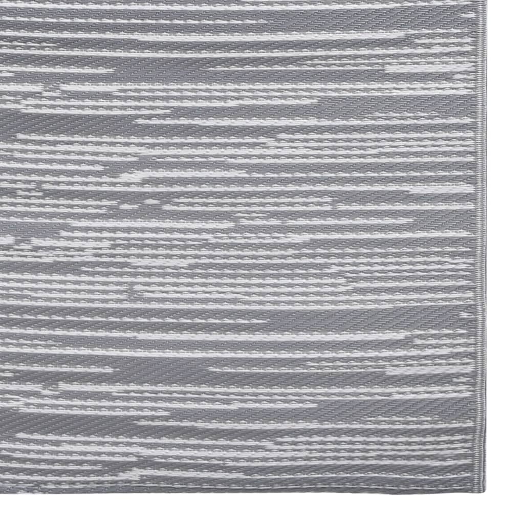 Tappeto da Esterni ARAKIL Grigio 160x230 cm in PP | homemem39