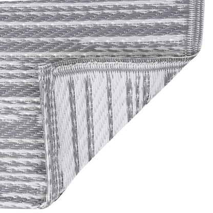 Tappeto da Esterni ARAKIL Grigio 160x230 cm in PP | homemem39