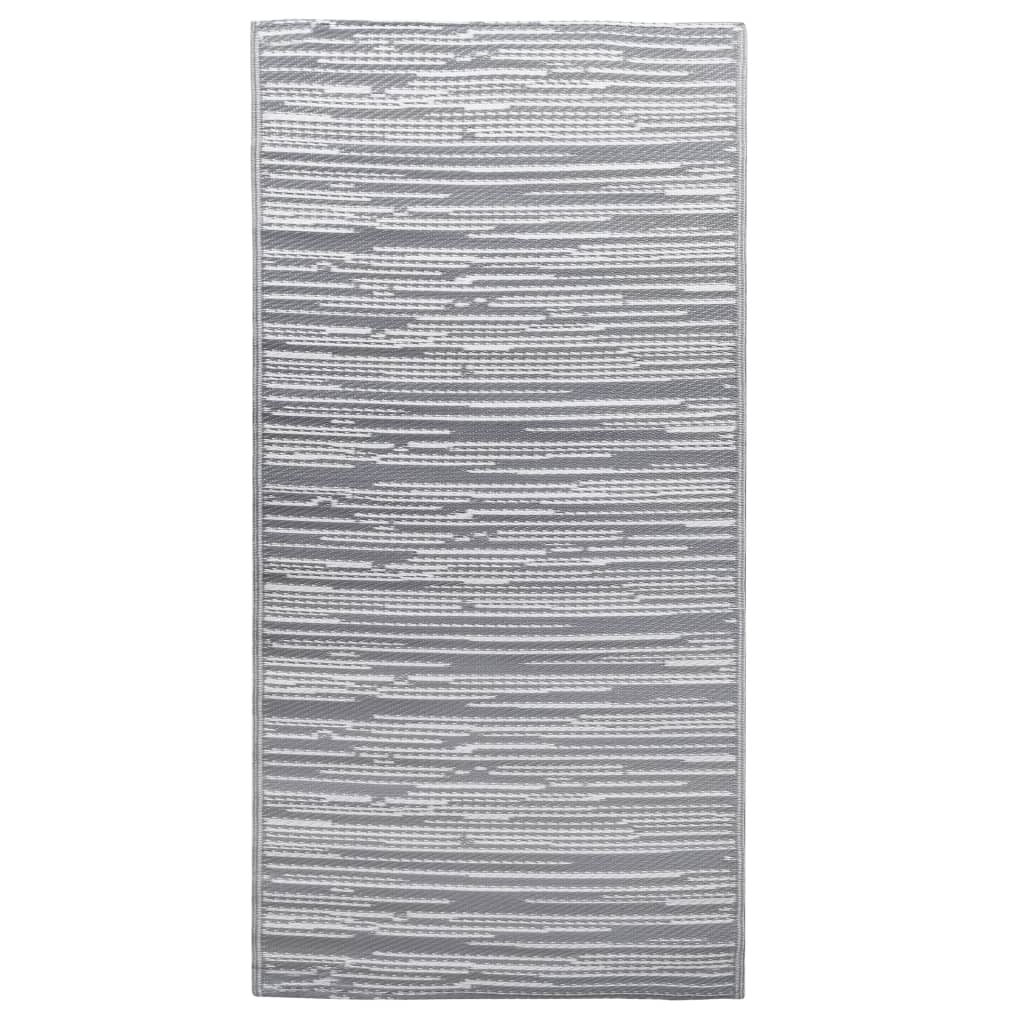 Tappeto da Esterni ARAKIL Grigio 190x290 cm in PP | homemem39