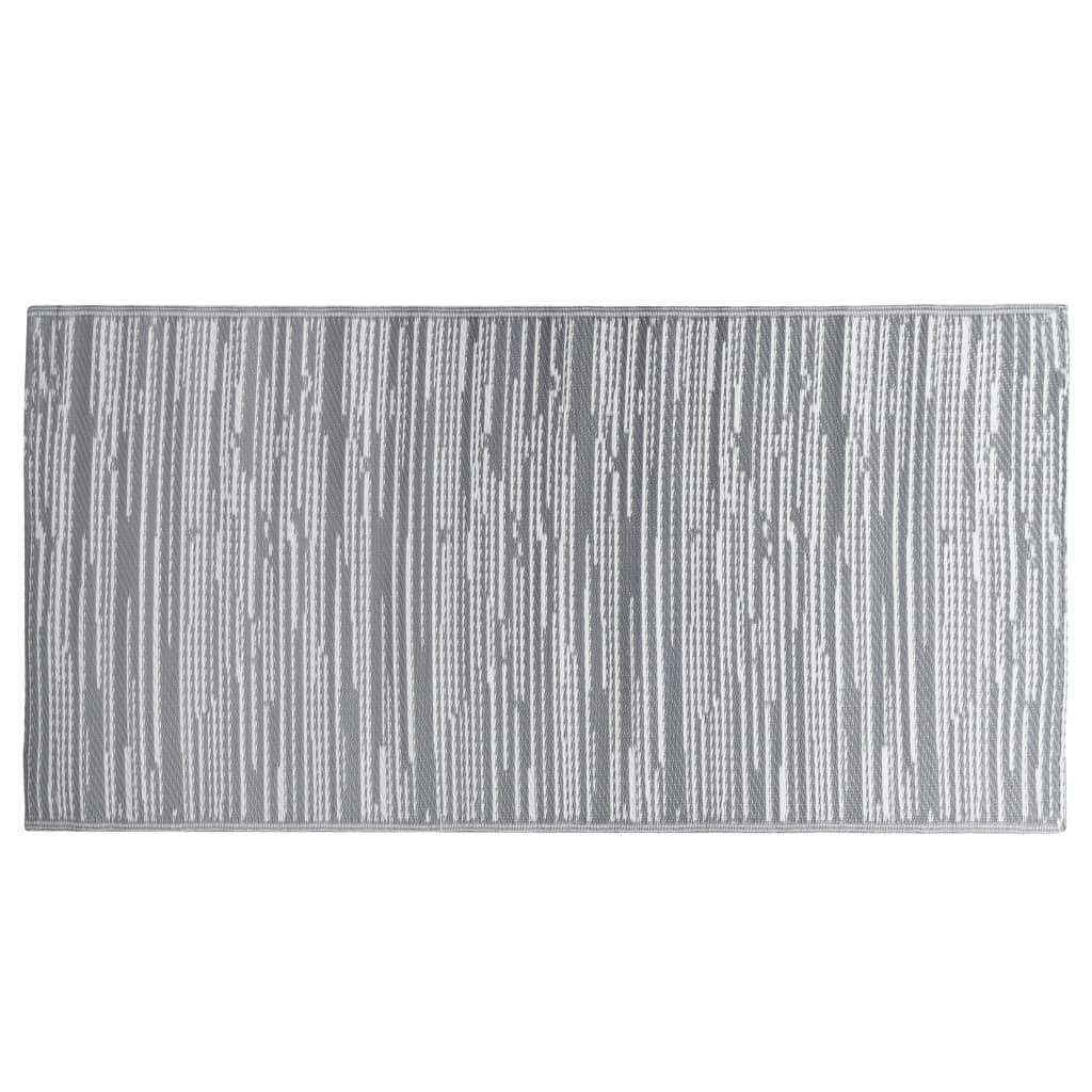 Tappeto da Esterni ARAKIL Grigio 190x290 cm in PP | homemem39