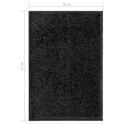 Zerbino Lavabile Nero 40x60 cm - homemem39