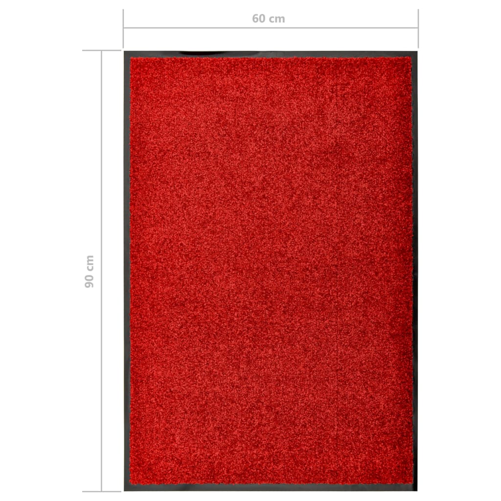 Zerbino Lavabile Rosso 60x90 cm | homemem39