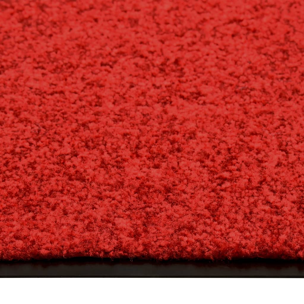 Zerbino Lavabile Rosso 90x150 cm - homemem39