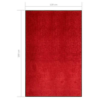 Zerbino Lavabile Rosso 120x180 cm | homemem39
