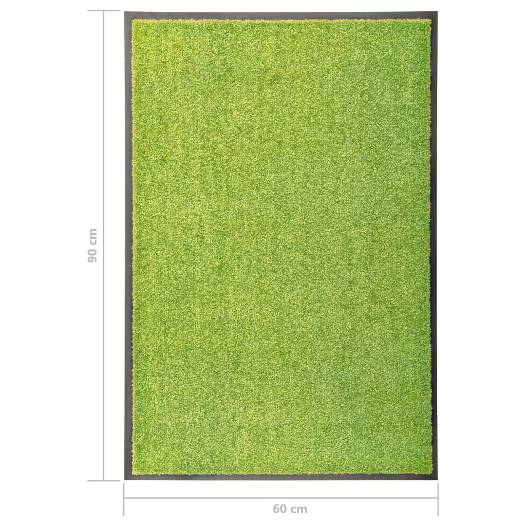 Zerbino Lavabile Verde 60x90 cm | homemem39