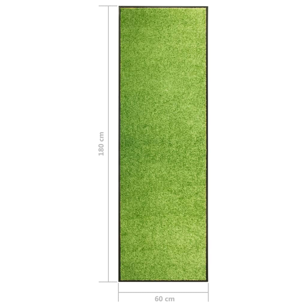 Zerbino Lavabile Verde 60x180 cm - homemem39