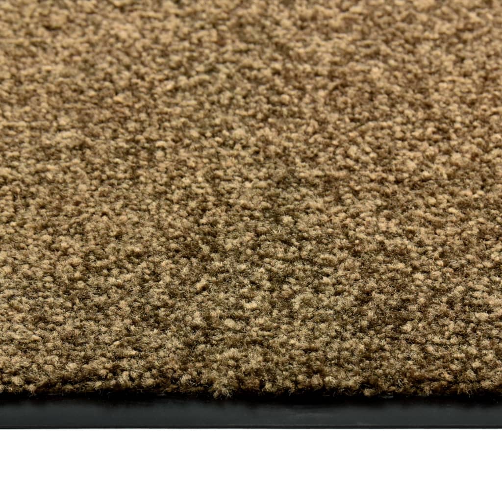 Zerbino Lavabile Marrone 90x120 cm | homemem39