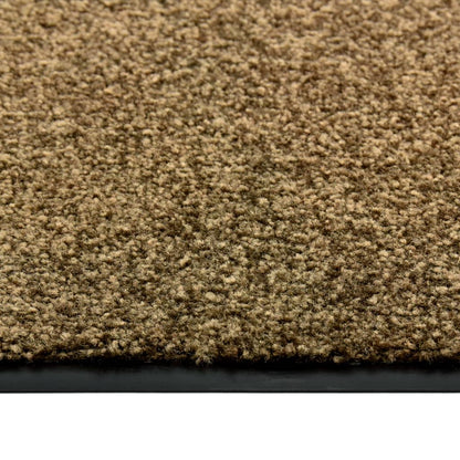 Zerbino Lavabile Marrone 120x180 cm - homemem39
