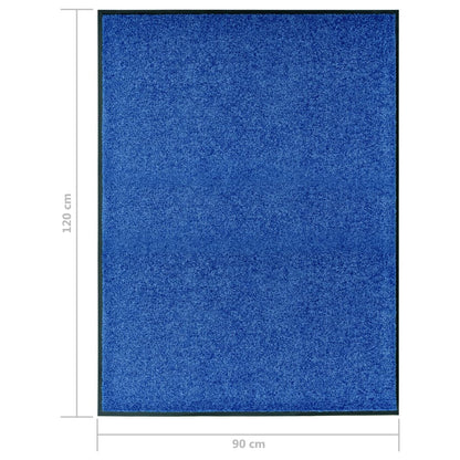 Zerbino Lavabile Blu 90x120 cm - homemem39